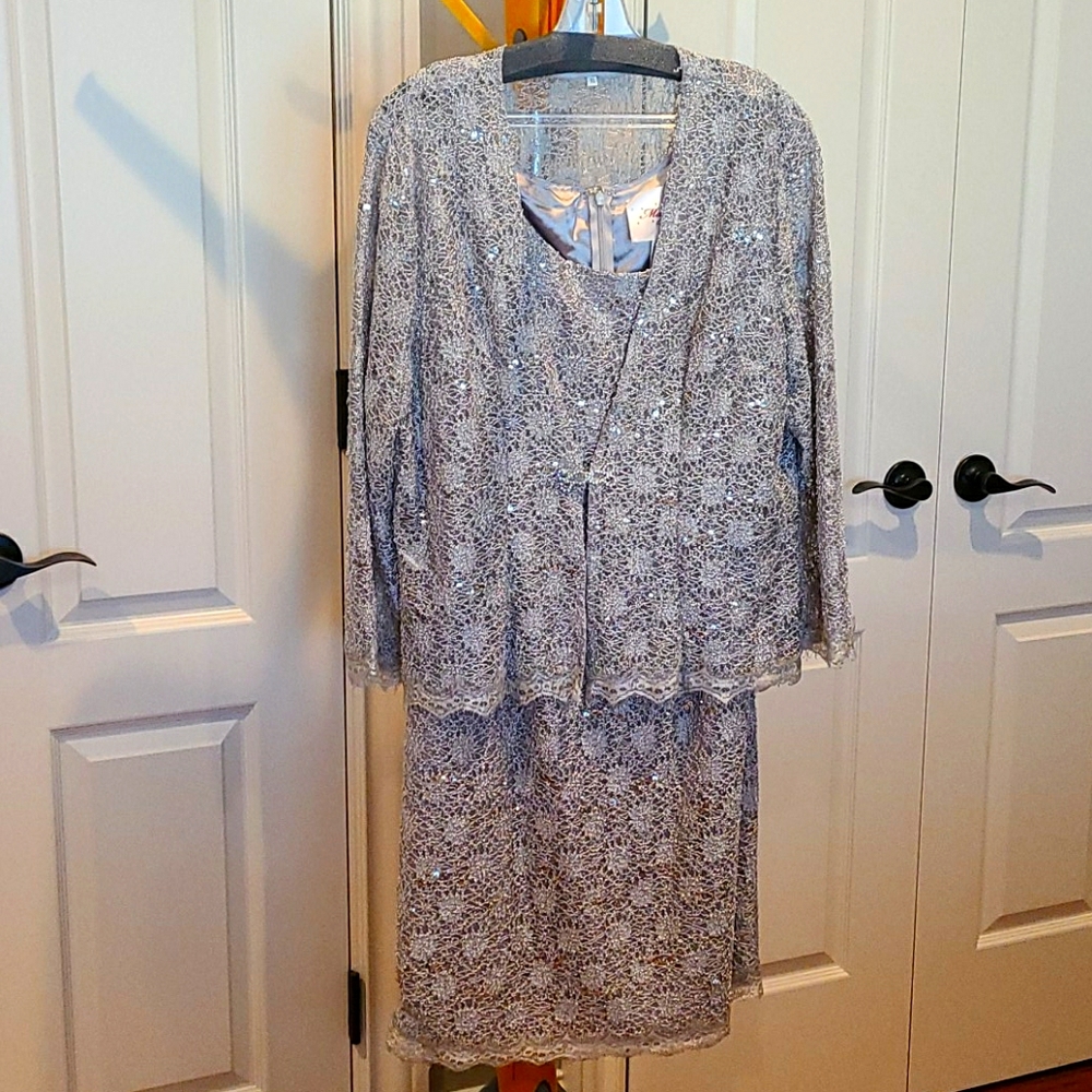 Magic Formal Mother of the Bride dress with jacket